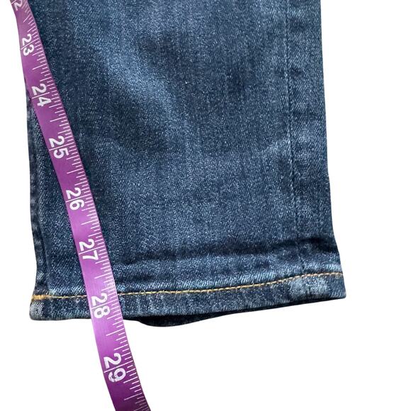 Vigoss jeans Jagger Skinny Women's Sz 16 Blue Preppy Mid Rise Ankle essential - Picture 13 of 16